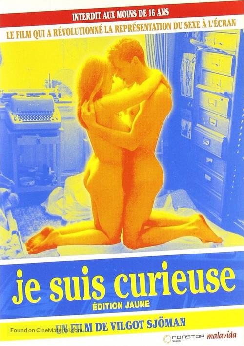 Jag &auml;r nyfiken - en film i gult - French DVD movie cover