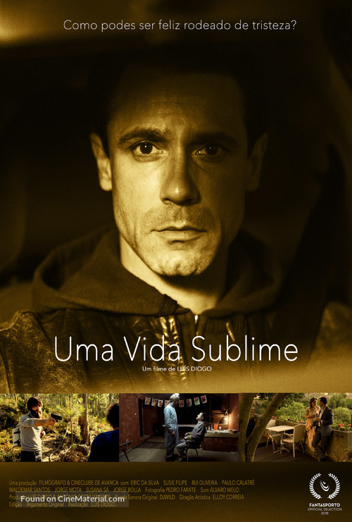 Uma Vida Sublime - Portuguese Movie Poster