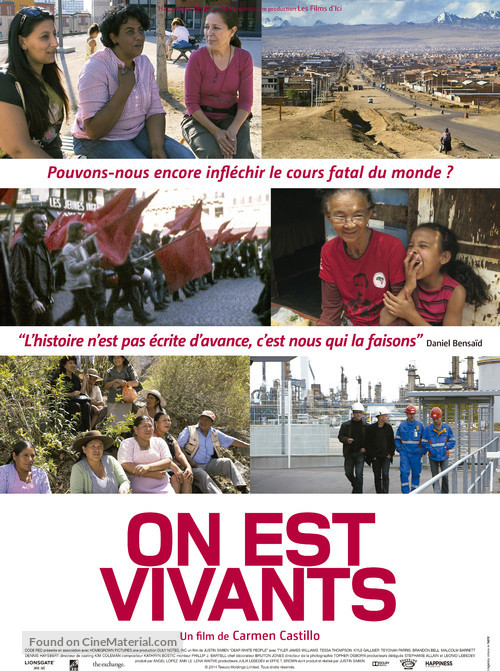 On est vivants - French Movie Poster