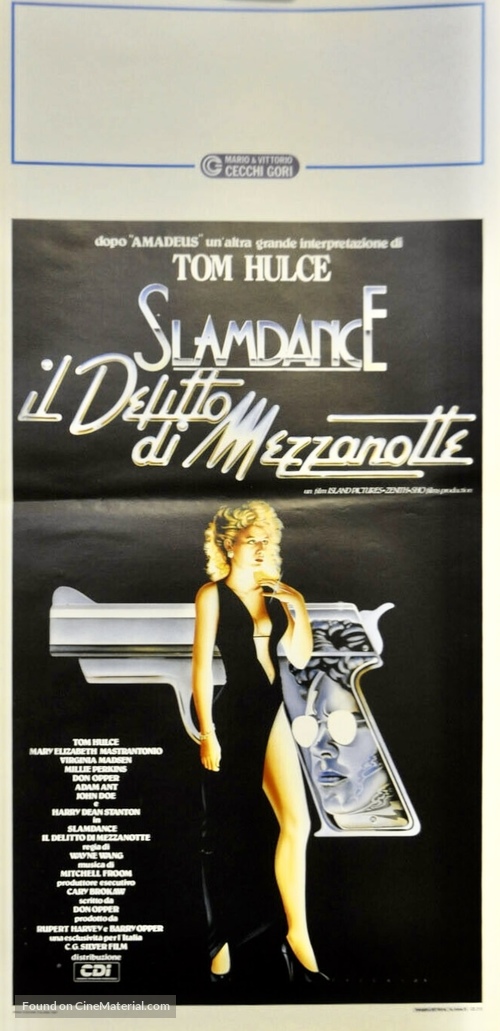 Slam Dance - Italian Movie Poster