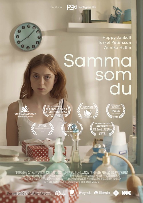 Samma som du - Swedish Movie Poster