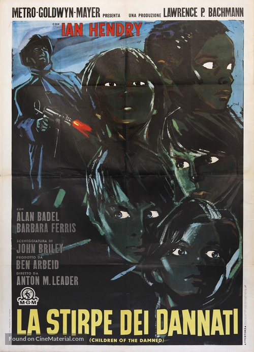 Children of the Damned - Italian Movie Poster