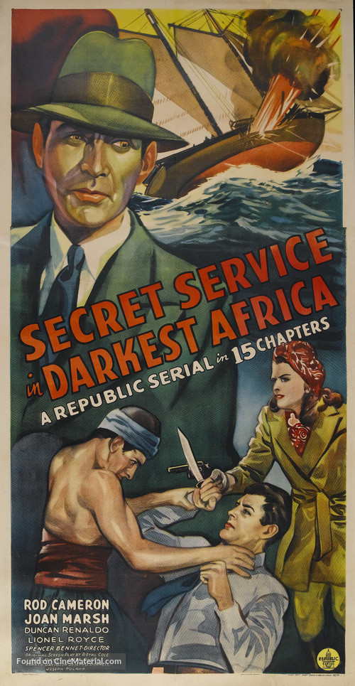 Secret Service in Darkest Africa - Movie Poster