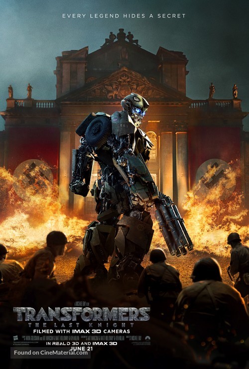Transformers: The Last Knight - Movie Poster