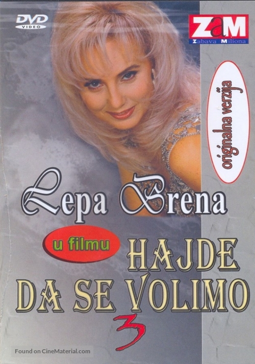 Hajde da se volimo 3 - Serbian DVD movie cover