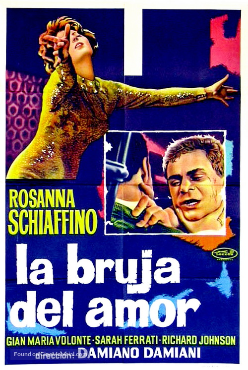La strega in amore - Argentinian Movie Poster
