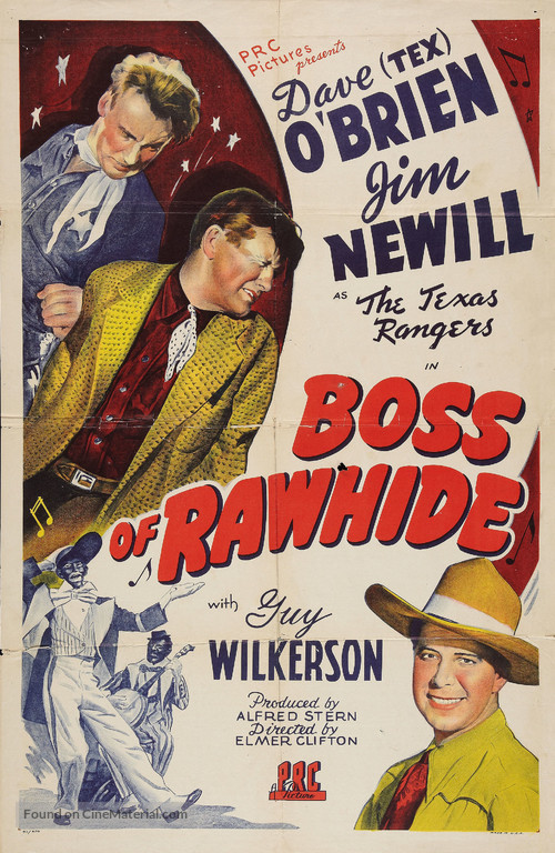 Boss of Rawhide - Movie Poster