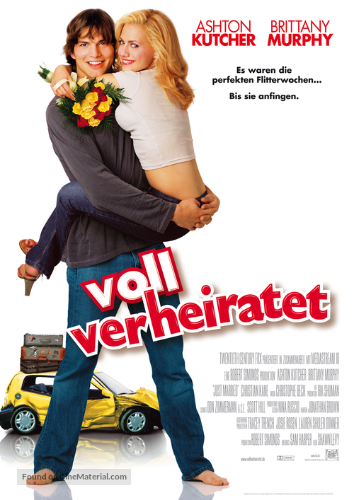 Just Married - German Movie Poster