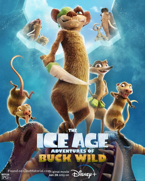 The Ice Age Adventures of Buck Wild - Movie Poster