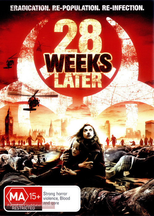 28 Weeks Later - Australian DVD movie cover