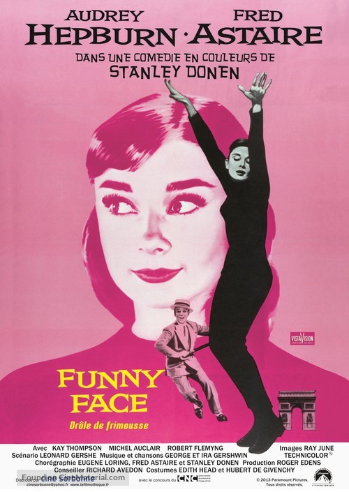 Funny Face - French Re-release movie poster