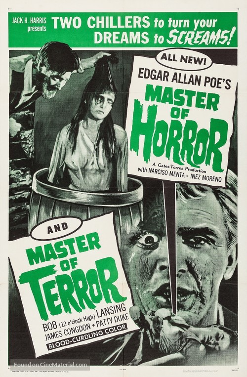 Master of Horror - Combo movie poster