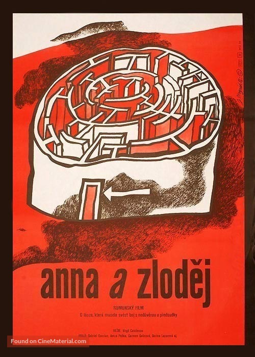 Ana si hotul - Czech Movie Poster