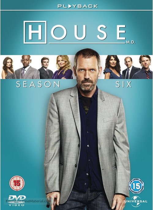 &quot;House M.D.&quot; - British DVD movie cover