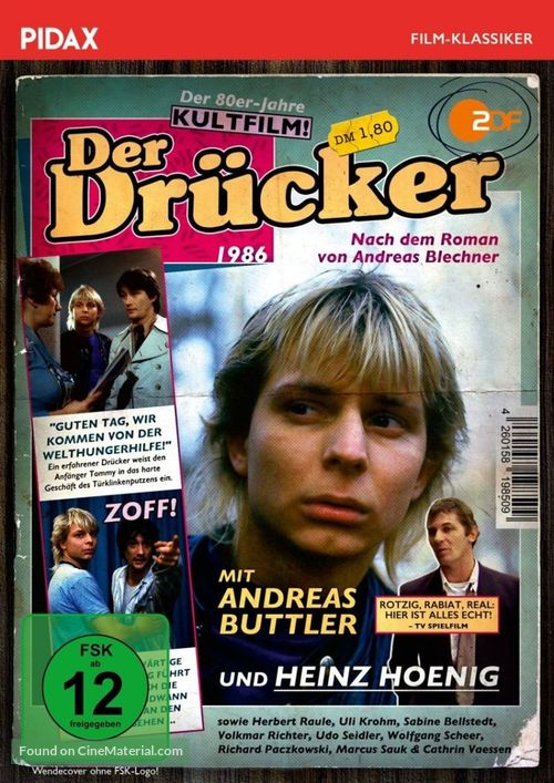 Der Dr&uuml;cker - German DVD movie cover