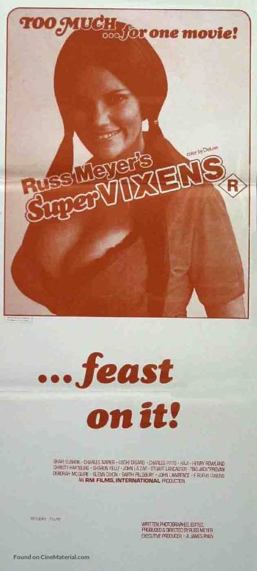 Supervixens - Australian Movie Poster