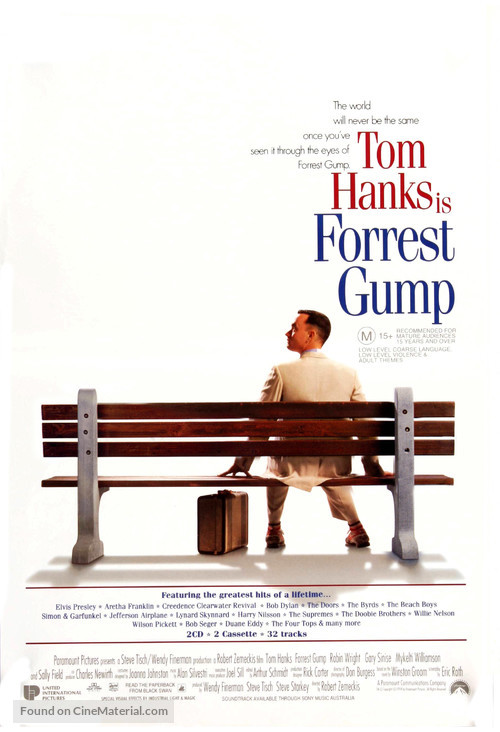 Forrest Gump - Australian Movie Poster