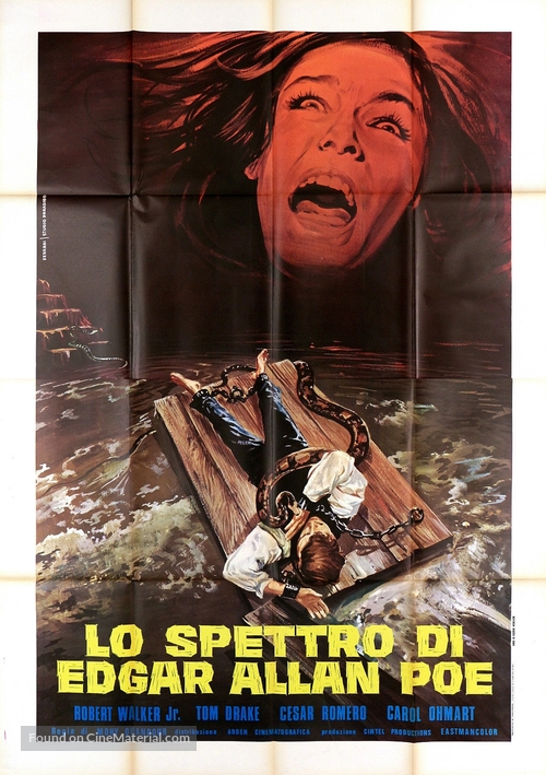 The Spectre of Edgar Allan Poe - Italian Movie Poster