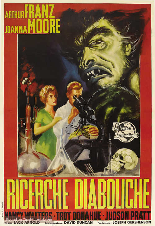 Monster on the Campus - Italian Movie Poster