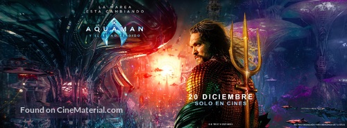 Aquaman and the Lost Kingdom - Spanish Movie Poster