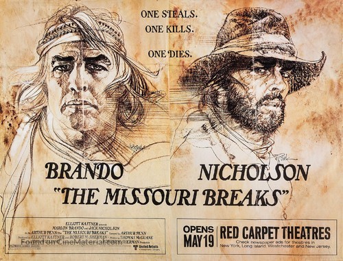 The Missouri Breaks - Movie Poster