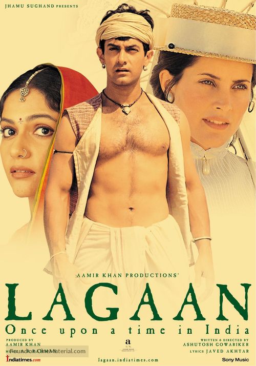 Lagaan: Once Upon a Time in India - Indian Movie Poster