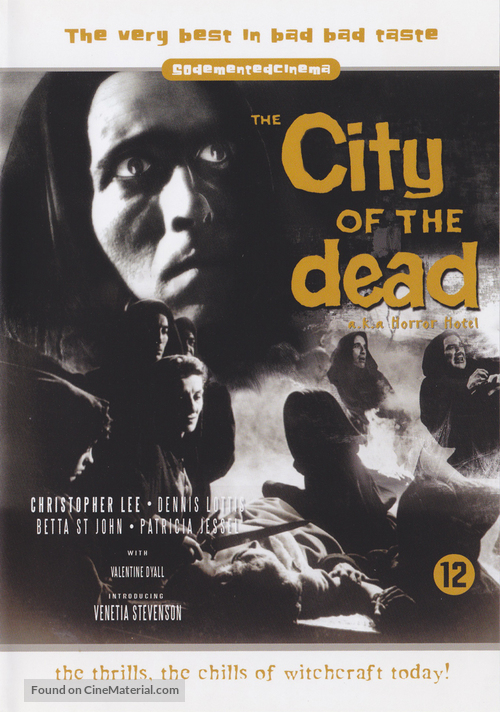 The City of the Dead - Belgian DVD movie cover