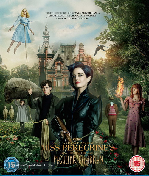 Miss Peregrine&#039;s Home for Peculiar Children - British Movie Cover