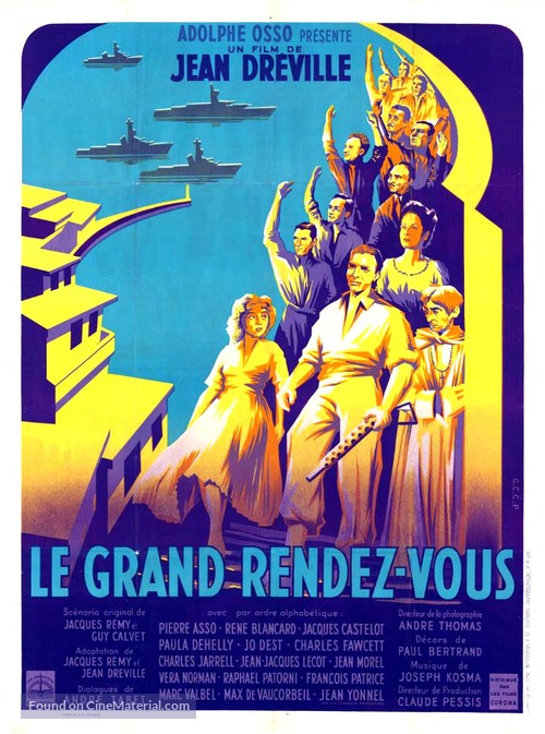 Le grand rendez-vous - French Movie Poster