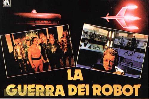 La guerra dei robot - Italian Movie Poster