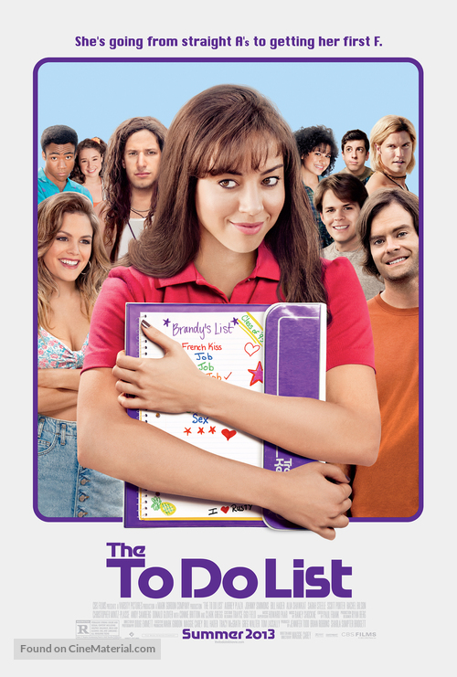 The To Do List - Movie Poster