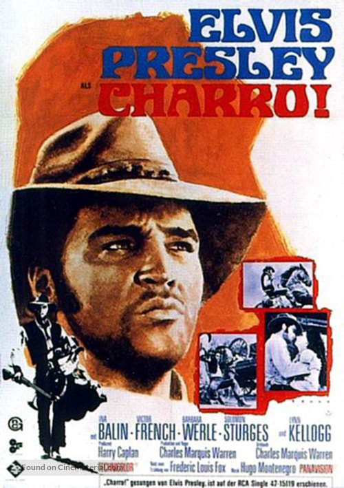 Charro! - German Movie Poster