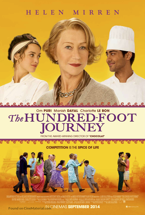 The Hundred-Foot Journey - British Movie Poster