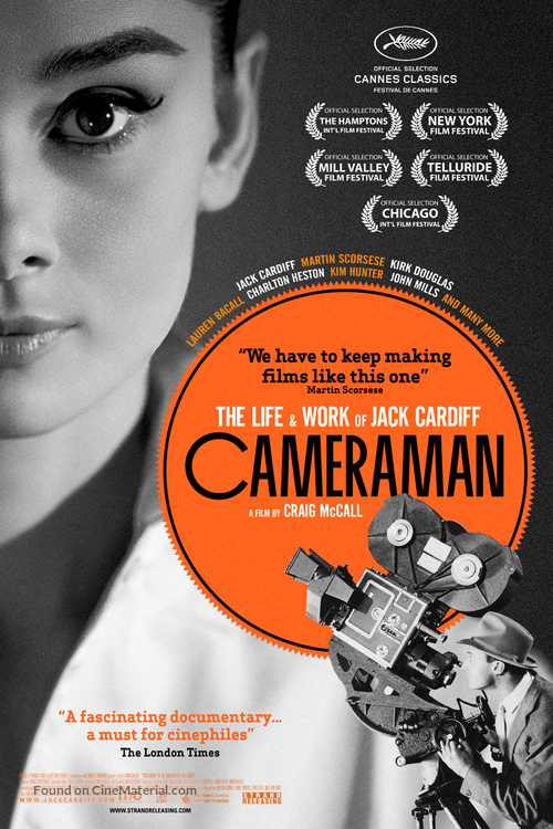 Cameraman: The Life and Work of Jack Cardiff - Movie Poster