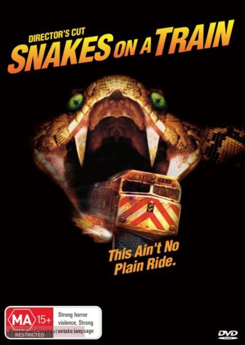 Snakes on a Train - Australian DVD movie cover