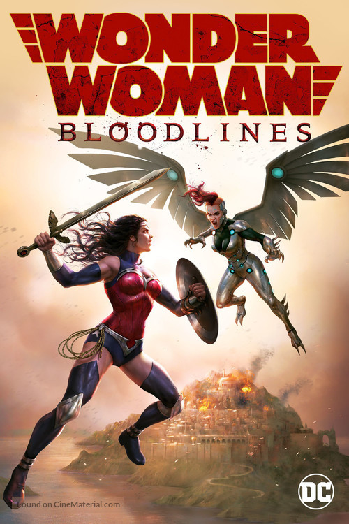 Wonder Woman: Bloodlines - DVD movie cover