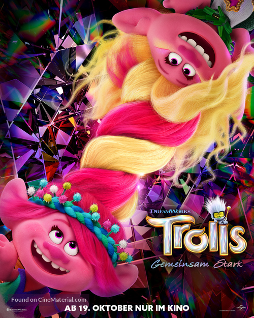 Trolls Band Together - German Movie Poster