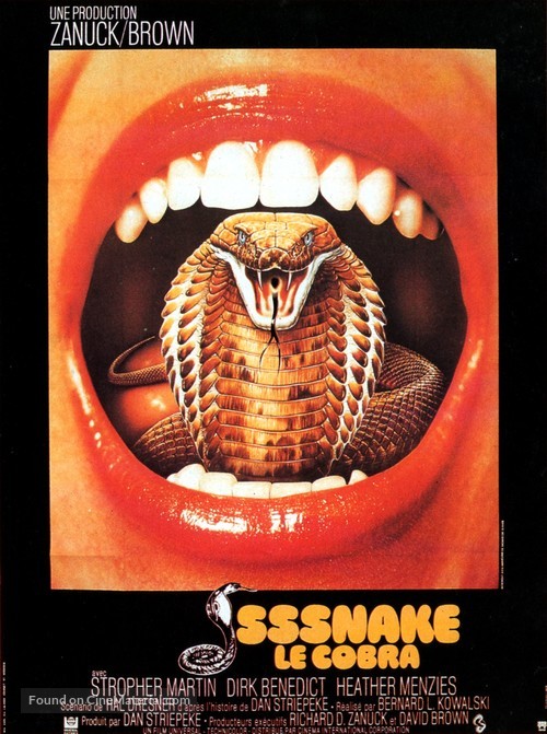 SSSSSSS - French Movie Poster