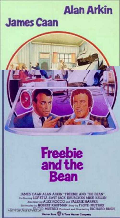 Freebie and the Bean - VHS movie cover