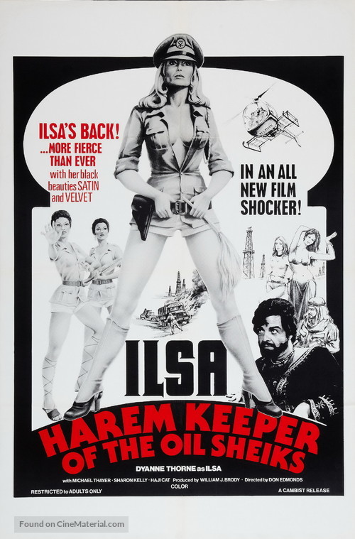 Ilsa, Harem Keeper of the Oil Sheiks - Movie Poster