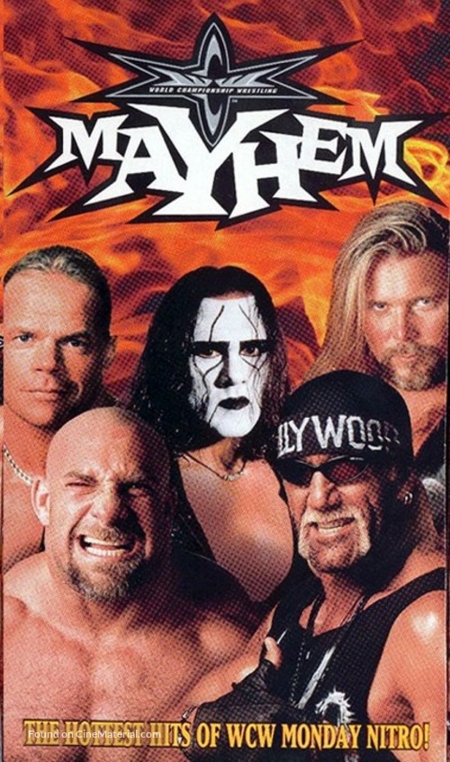 WCW Mayhem - VHS movie cover