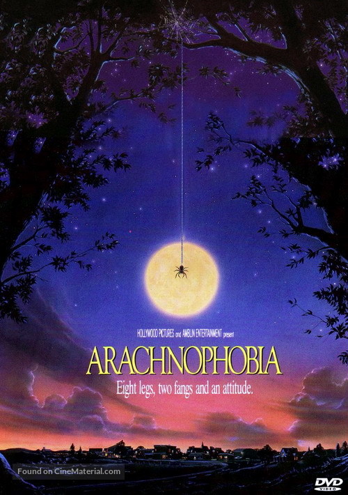 Arachnophobia - DVD movie cover