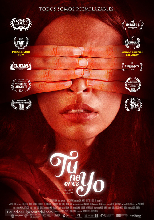 T&uacute; no eres yo - Spanish Movie Poster