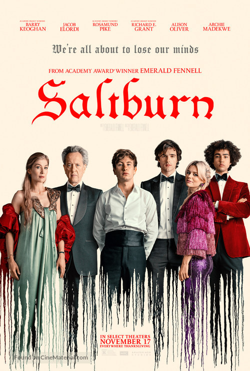 Saltburn - Movie Poster
