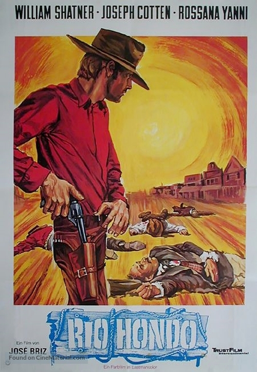Comanche blanco - German Movie Poster