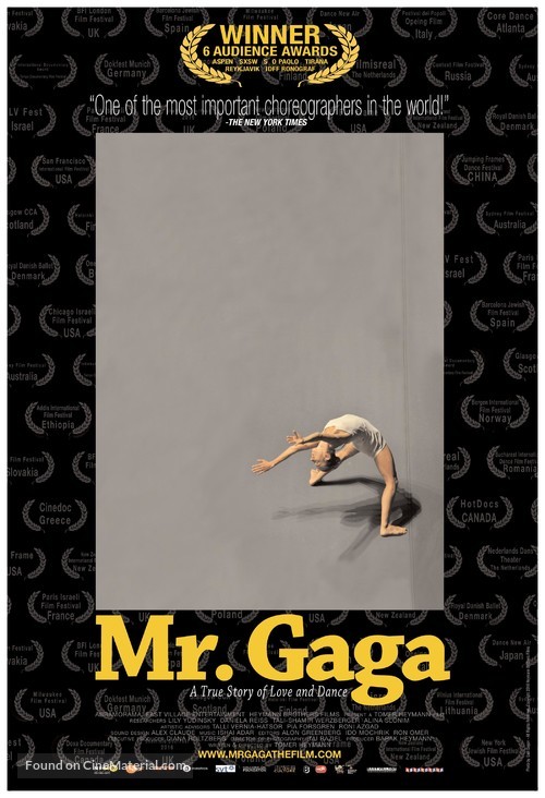 Mr. Gaga - Movie Poster