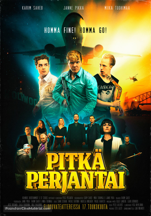 Pitk&auml; Perjantai - Finnish Movie Poster