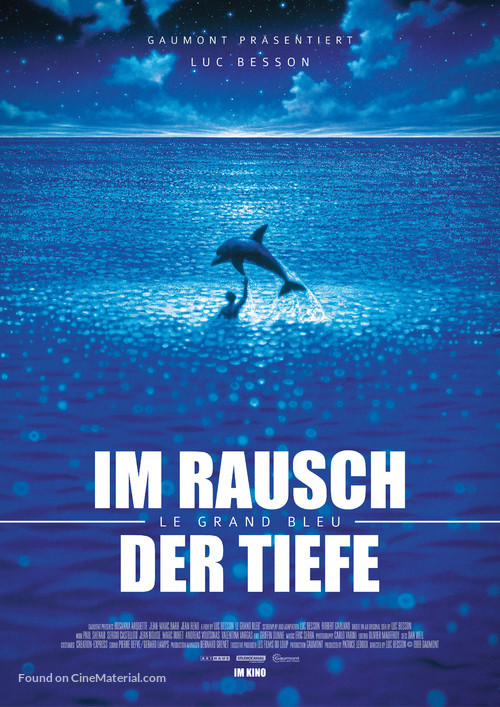 Le grand bleu - German Movie Poster