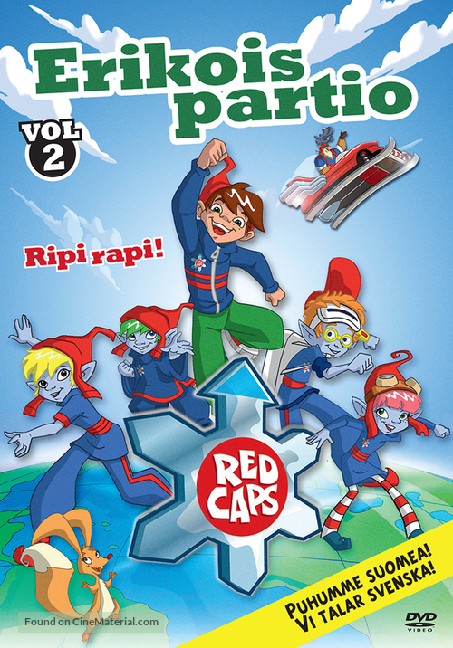 &quot;Red Caps&quot; - Finnish DVD movie cover