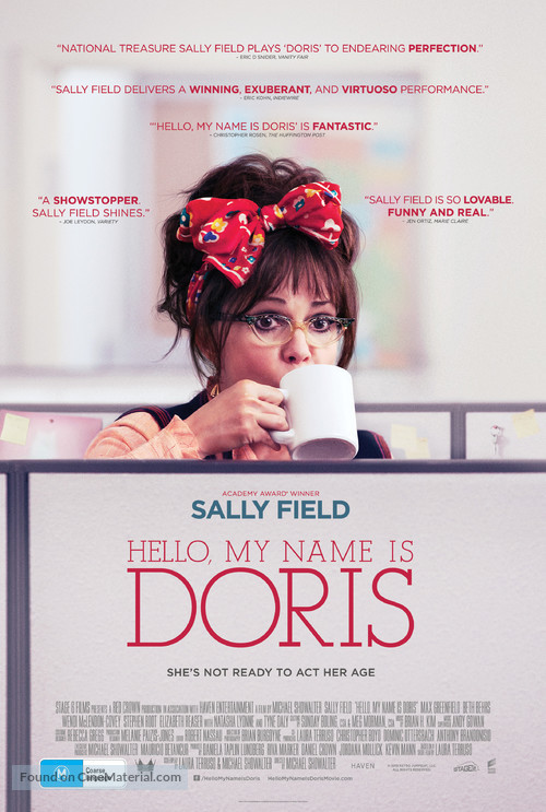Hello, My Name Is Doris - Australian Movie Poster